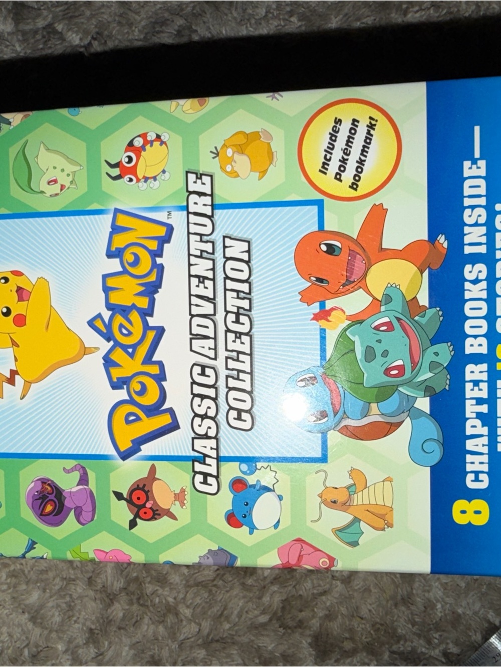 Scholastic Pokémon Classic Adventure Collection - Blue & Green